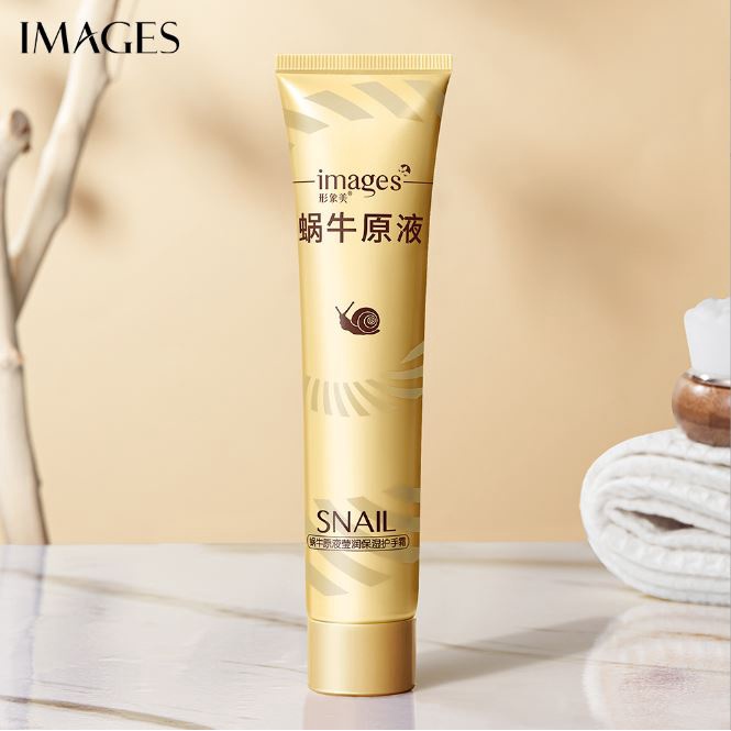 Kem Tay Chiết xuất Ốc Sên Dưỡng Ẩm Trắng Mịn Da Tay Images Snail Bioaqua 75g