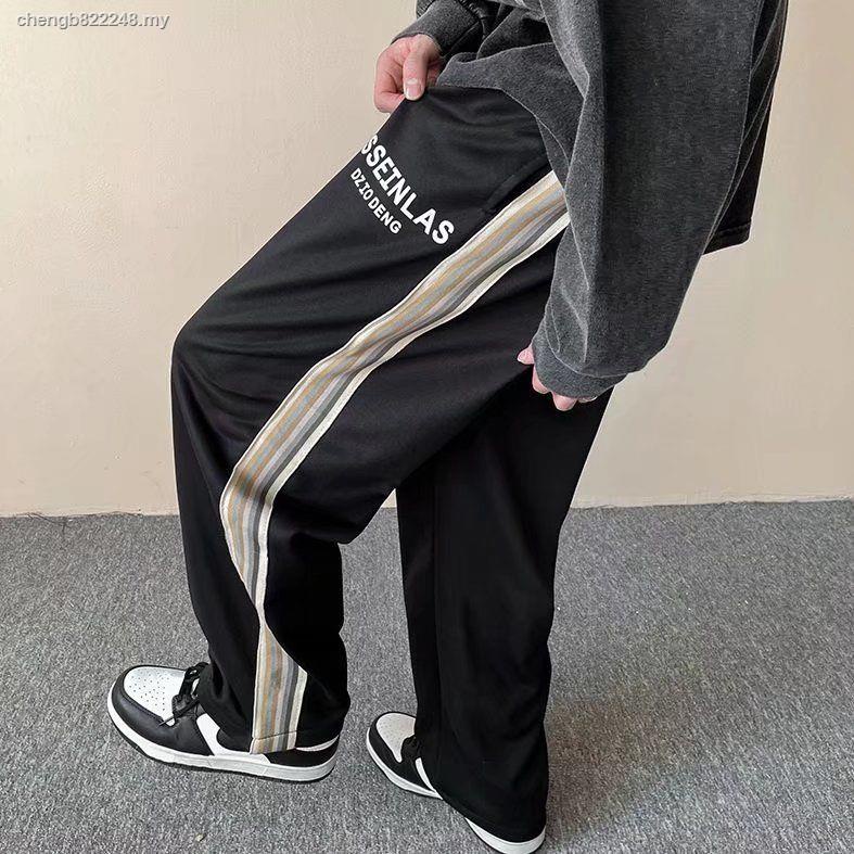 Quần Thể Thao Adidas Họa Tiết Kẻ Sọc Thời Trang Đường Phố Mùa Xuân Cho Nam