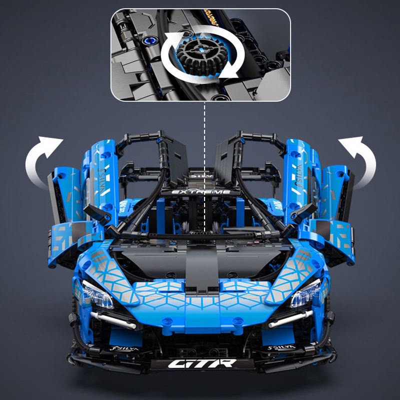 Đồ Chơi Mô Hình 3D Lắp Ráp CaDA Master Siêu Xe McLaren Senna GTR C63003  1:10