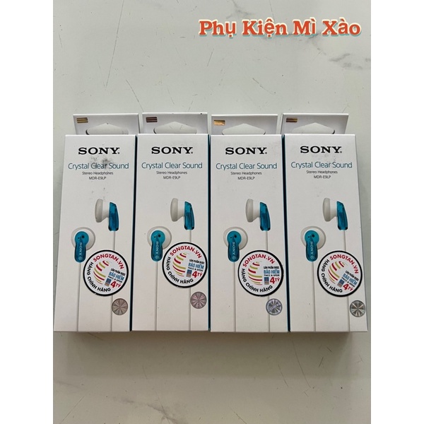 Tai Nghe Nhét Tai Sony Fontopia MDR-E9LP - Hàng Chính Hãng (Màu: Xanh dương)
