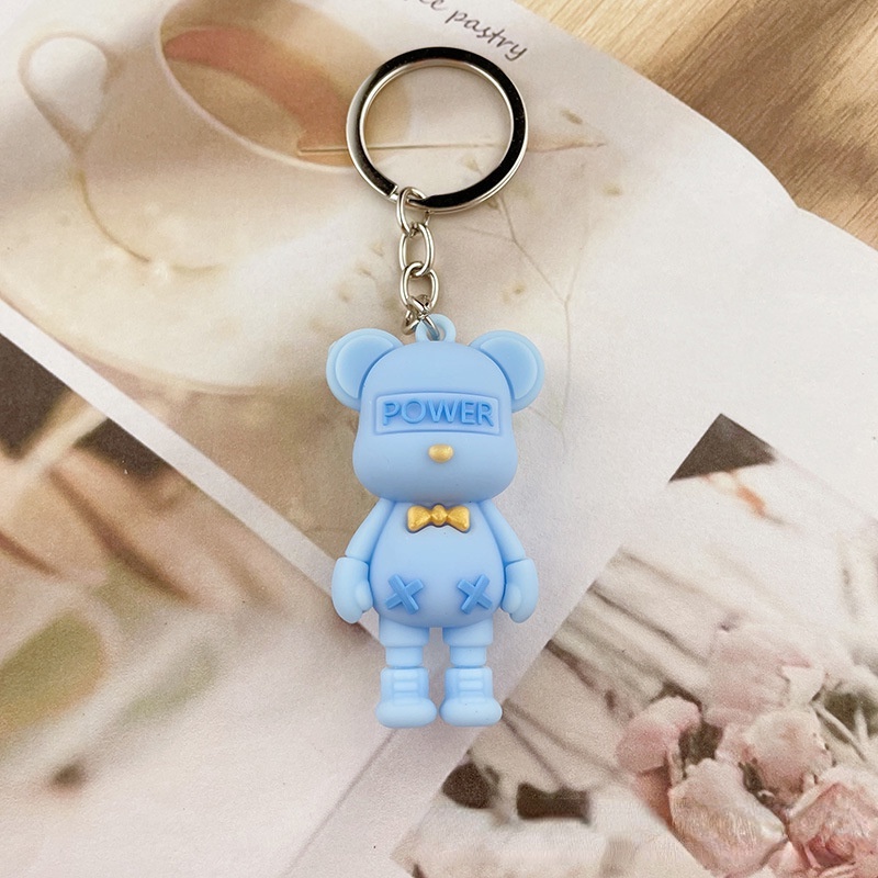 Móc Khóa Hình Gấu Violent Thắt Nơ Dễ Thương