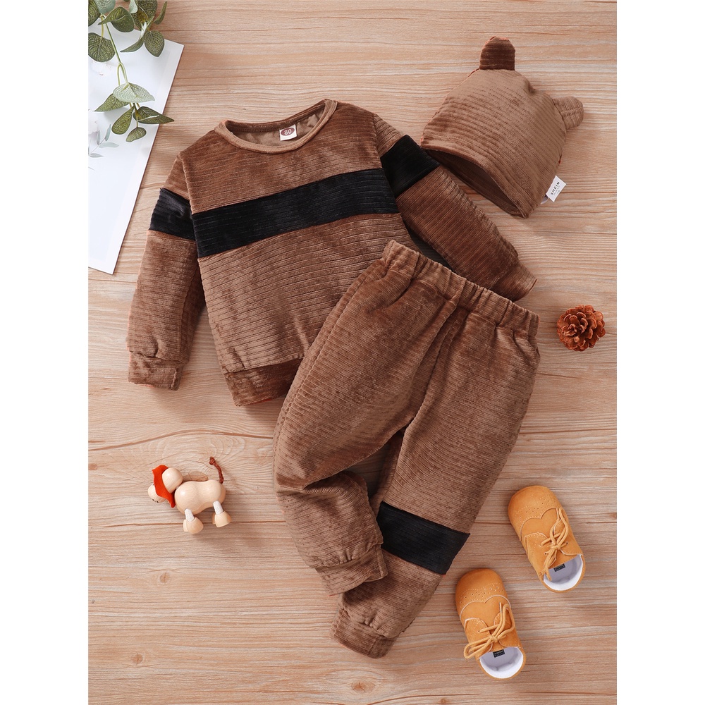 Set trang phục MIKRDOO gồm 3 món đáng yêu cho bé