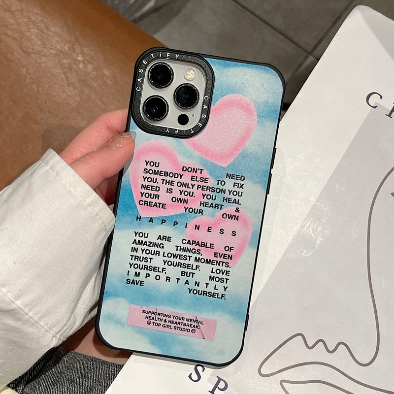 Ốp Điện Thoại TPU Silicone Mềm In Hình Aespa KARINA Check Love Cho iPhone X XS XR 11 12 13 14 Plus Pro Max