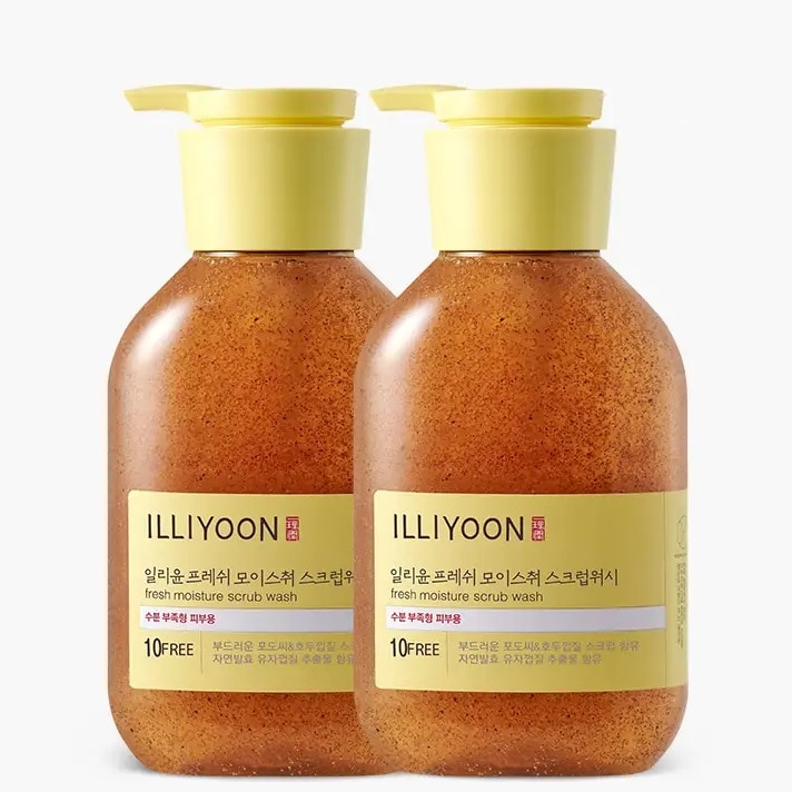 1 + 1 ILLIYOON Sữa Rửa Mặt 400ml Tẩy Tế Bào Chết Toàn Thân body wash / illiyoon body wash / illiyoon Sữa tắm