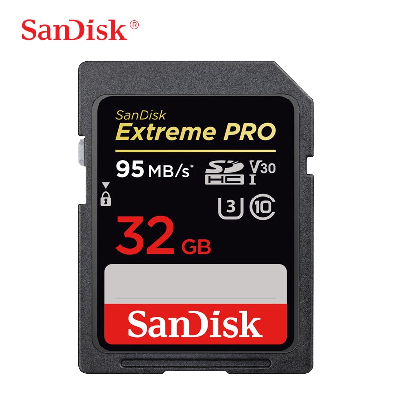 Thẻ Nhớ SDHC 64GB 128GB 256GB SDXC UHS-I Class 10 U3 Hiệu SanDisk Ultra / Extreme PRO