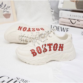 Giày thể thao MLB chữ Boston đỏ