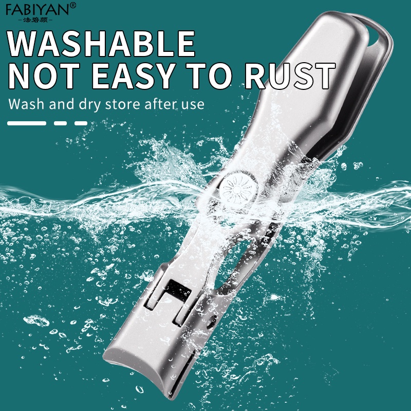 Kềm cắt móng tay FABIYAN bằng thép không gỉ 420