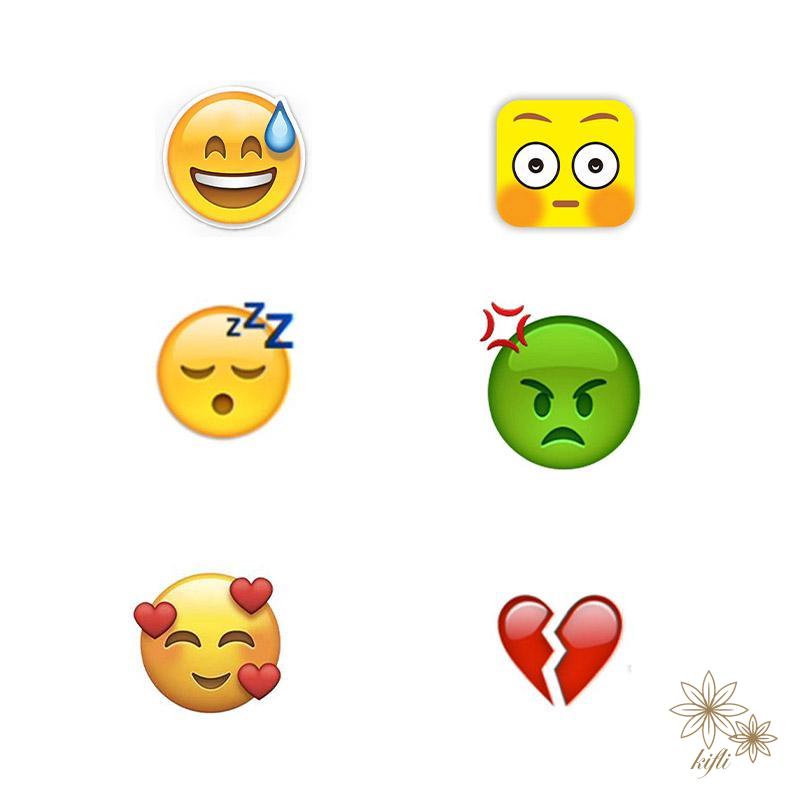 Kẹp Tóc Biểu Cảm Emoji Thể Hiện Nhiều Cảm Xúc Đáng Yêu