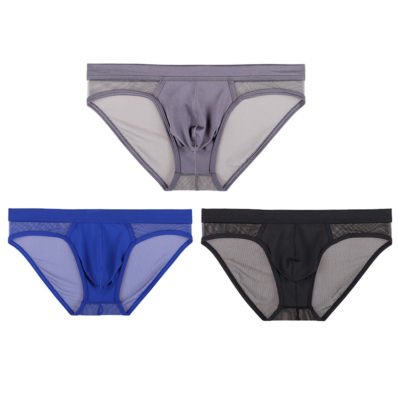 Quần Lót Lưới Trong Suốt Thoáng Khí Gợi Cảm Cho Nam