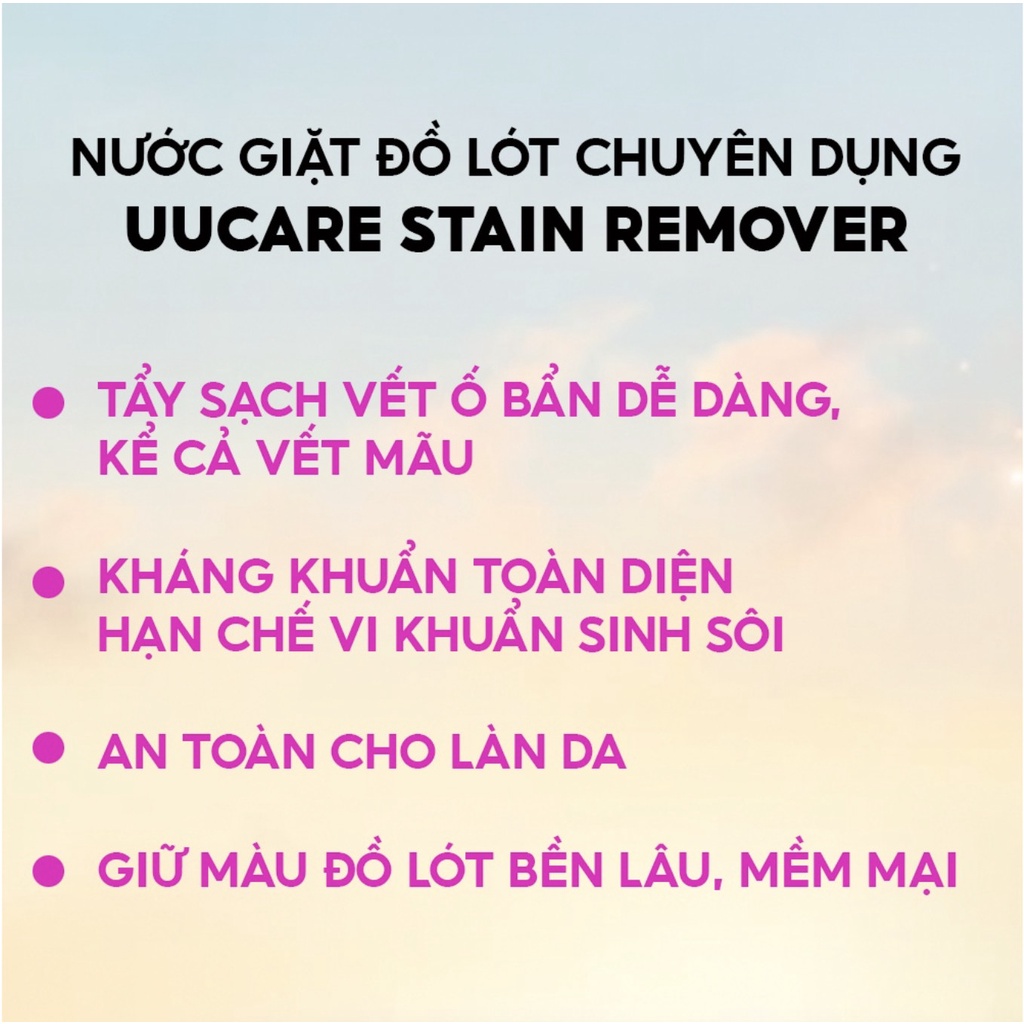 UUCARE COMBO 05 sản phẩm làm quen