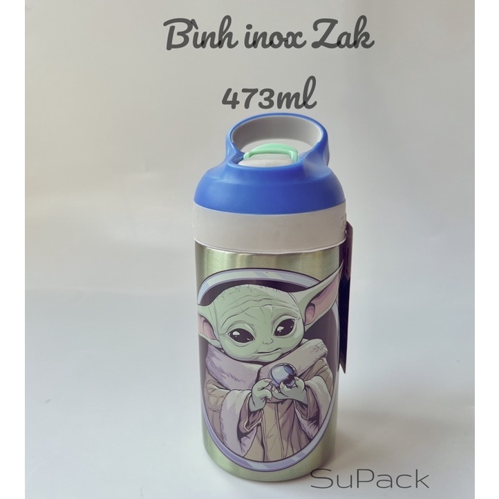Bình nước inox Zak