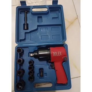 SÚNG BẮN ỐC BẰNG HƠI _XỊN  _2 BÚA VÀ BỘ ĐỒ ĐẦU ỐC- bolex