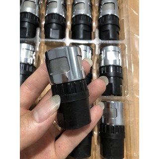 một củ míc inox shure đế vuông hàng đặt chất lượng