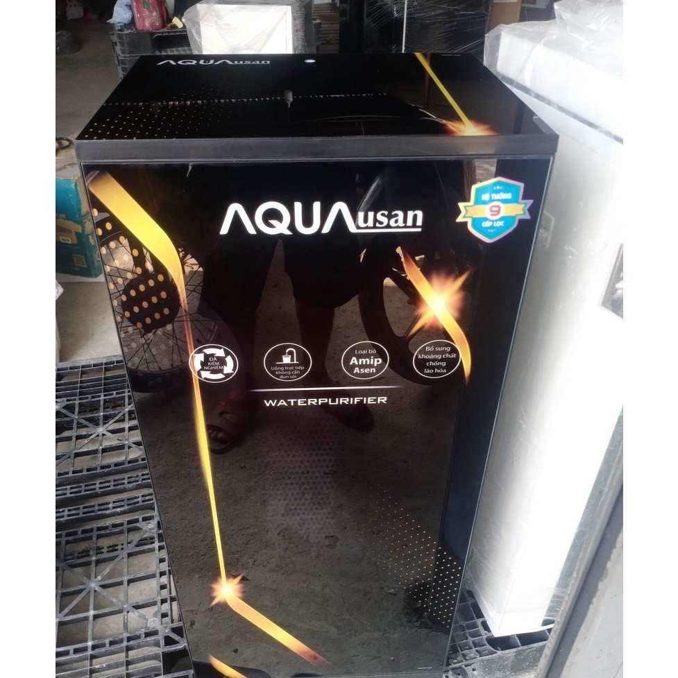 Máy lọc nước 2 vòi Nóng Nguội AQuausan mẫu mới 2022,