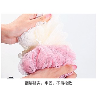 Bông tắm tròn phối 2 màu Venus