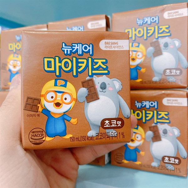 Sữa nước Daesang Pororo hộp 150ml cho bé trên 1 tuổi