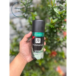 150ml Xịt khử mùi toàn thân cho nam Romano Classic