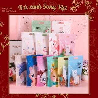 Set 50 Túi Zip đựng bánh kẹo mix hình cực xinh