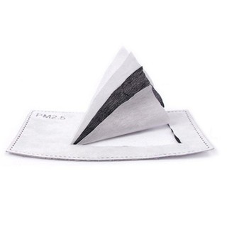 【10.10】 Pm2.5 Activated Carbon Mask Filter Double Microfiltration 10/50/100 Pcs