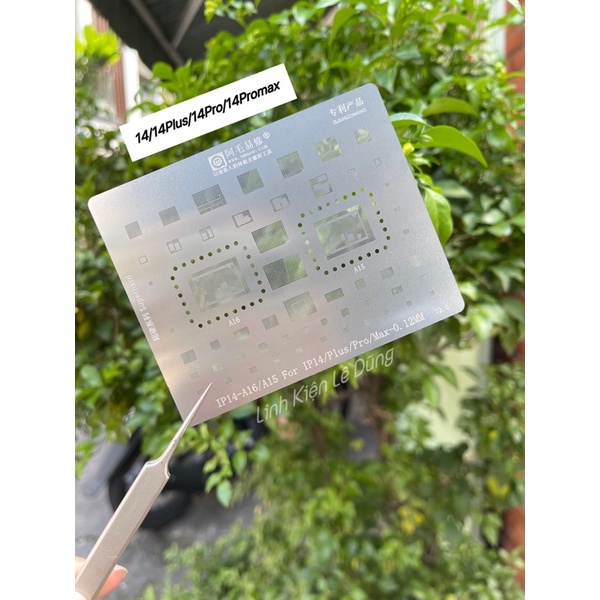 Vĩ WL trắng  làm chân ic iphone từ 6- 14Promax