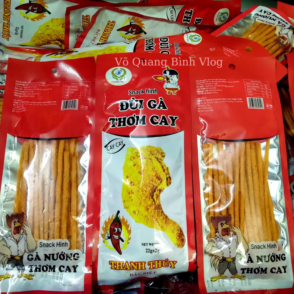Snack đùi gà, snack đùi gà thơm cay [1 gói]