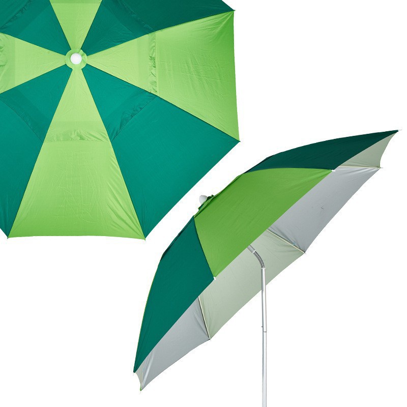 Ô Câu Cá Ô Dù Che Nắng Che Mưa Hình Xanh Dọc Dưa 1m8 Siêu Rẻ Siêu Bền PKT-20