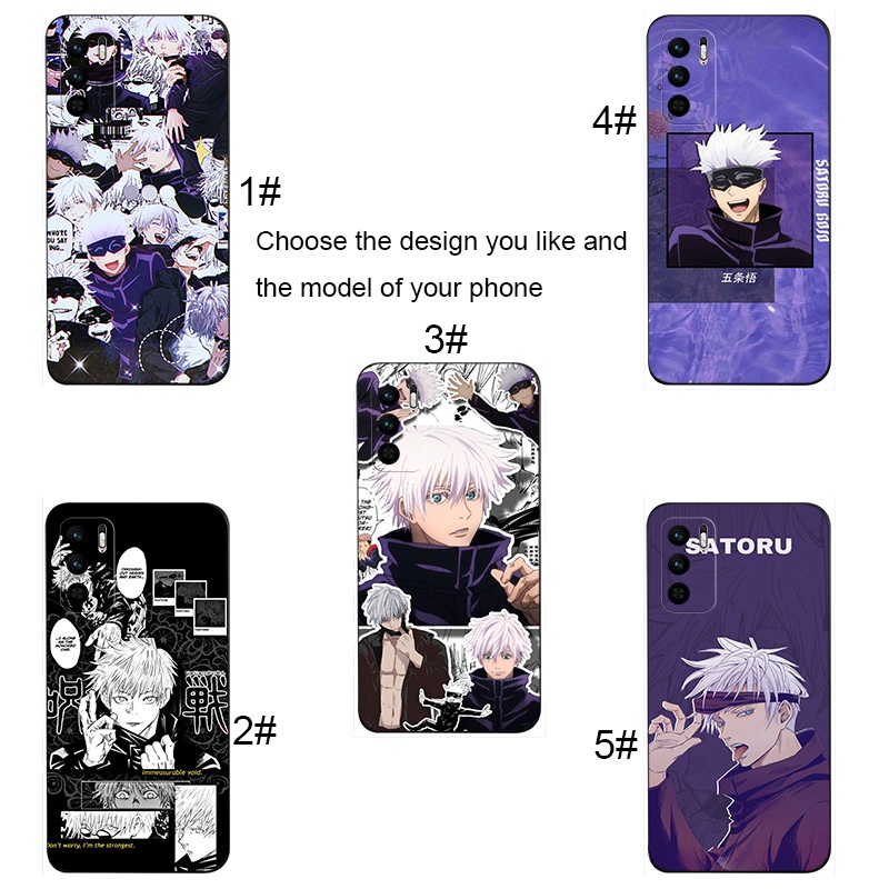 Ốp ĐiệN ThoạI HọA TiếT Anime Jujutsu Kaisen Gojo Cho Xiaomi Redmi 10C Note 8T 8 7 6 5 K30 Pro 58
