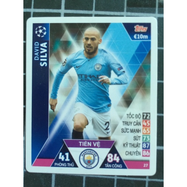 Thẻ cầu Thủ Bóng đá Topps