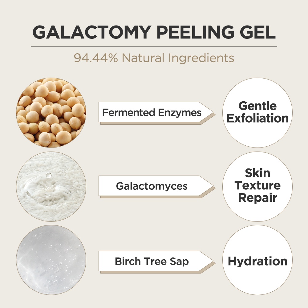 Gel tẩy tế bào chết MA:NYO Galactomy Peeling Gel 20ml