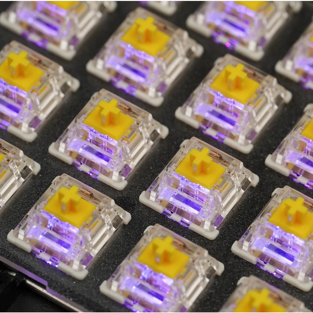 Switch Gateron Yellow Pro 2.0 Công tắc bàn phím 3 pins Prelube bao mượt