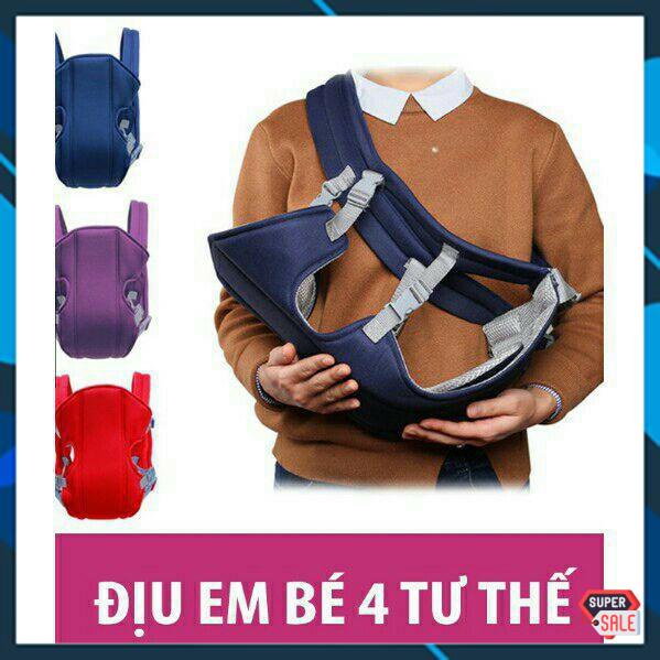 Địu 4 tư thế an toàn, thoải mái cho bé Royal