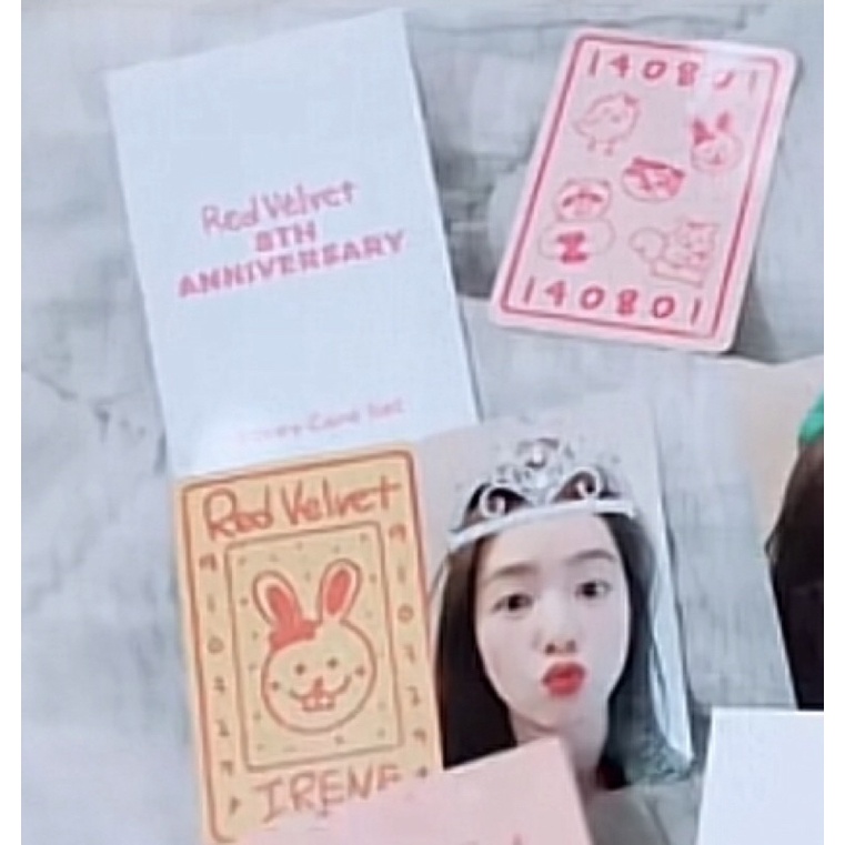 set lucky card Irene