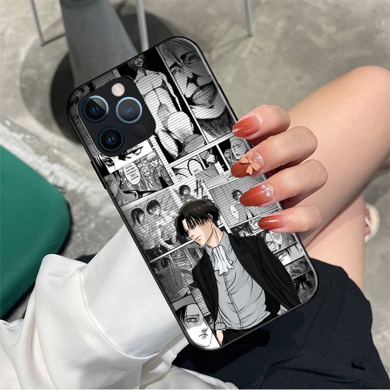 Ốp Điện Thoại Silicon Mềm Hình Levi Ackermann Attack On Titan Cho Realme Narzo 30 30A 20 Pro C21 C25 C21Y C25Y XT X2 X Lite EDC66
