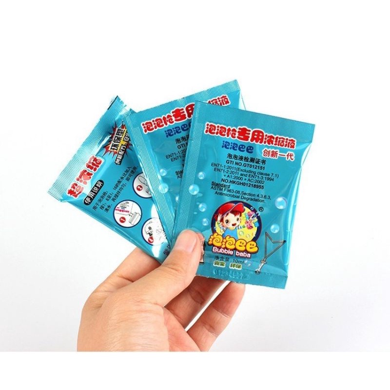 Nước Pha Bong Bóng Xà Phòng Dành Cho Đồ Chơi Thổi Bóng 10ml