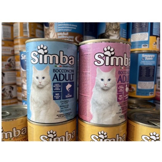 Pate Simba (Ý) Cho Mèo Lon 415g
