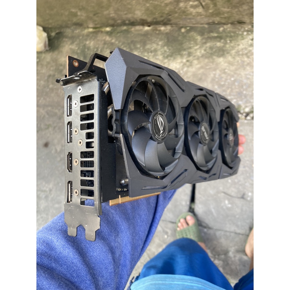 VGA ASUS RX 5700XT Rog Strix XT 8GD6 Fullbox Gaming card đồ họa màn hình máy tính AMD pc chơi game