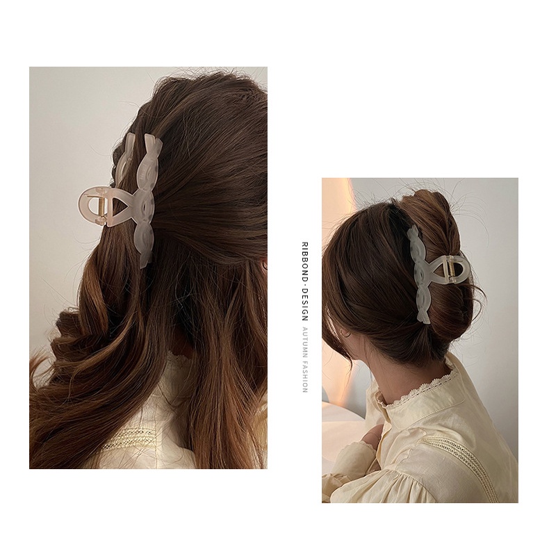 [HOT TREND] Kẹp Tóc Cá Mập/Kẹp Tóc Càng Cua Hình Xoắn Trơn Nhiều Màu Pastel Phong Cách Hàn Quốc Mới Nhất Hot Trend K14