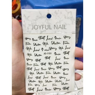 stiker chữ đẹp nét