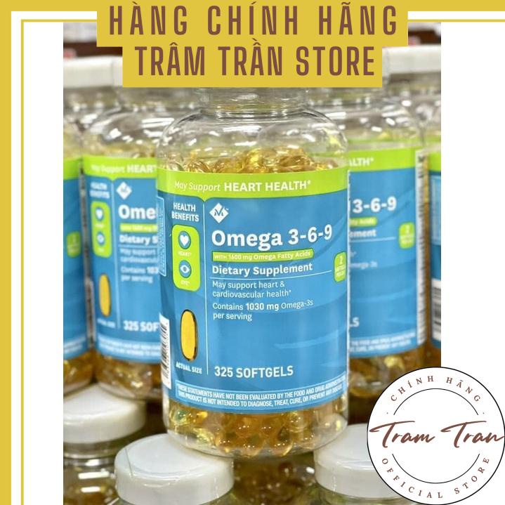 [Chính hãng] Viên uống Omega 3-6-9 của Mỹ 325 viên - cung cấp đầy đủ omega cần thiết cho cơ thể khỏe mạnh #1