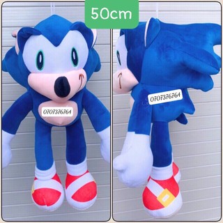 50cm gấu bông nhím sonic dễ thương - quà tặng cao cấp cho bé - chất miniso mềm
