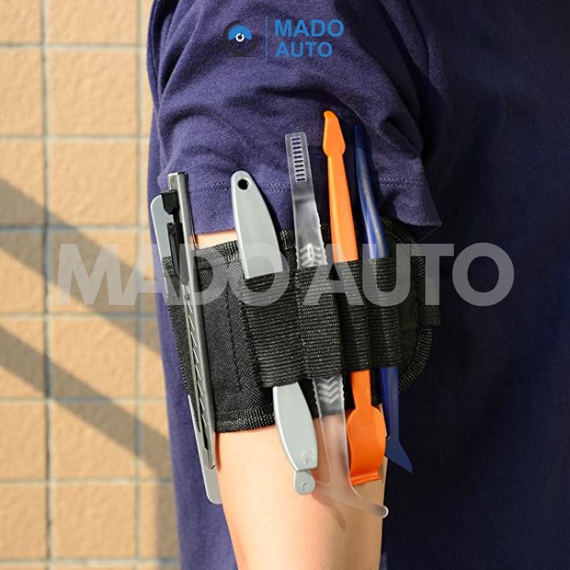 Băng quấn tay CÓ NAM CHÂM giữ dụng cụ làm Decal ô tô MADO AUTO PK36