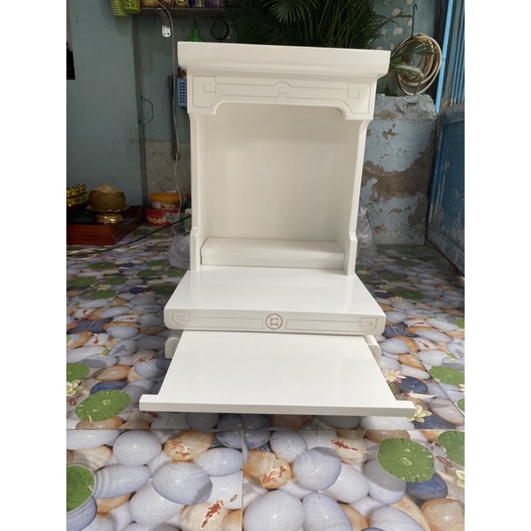 Bàn thờ ông địa thần tài ngang 42 cao 62