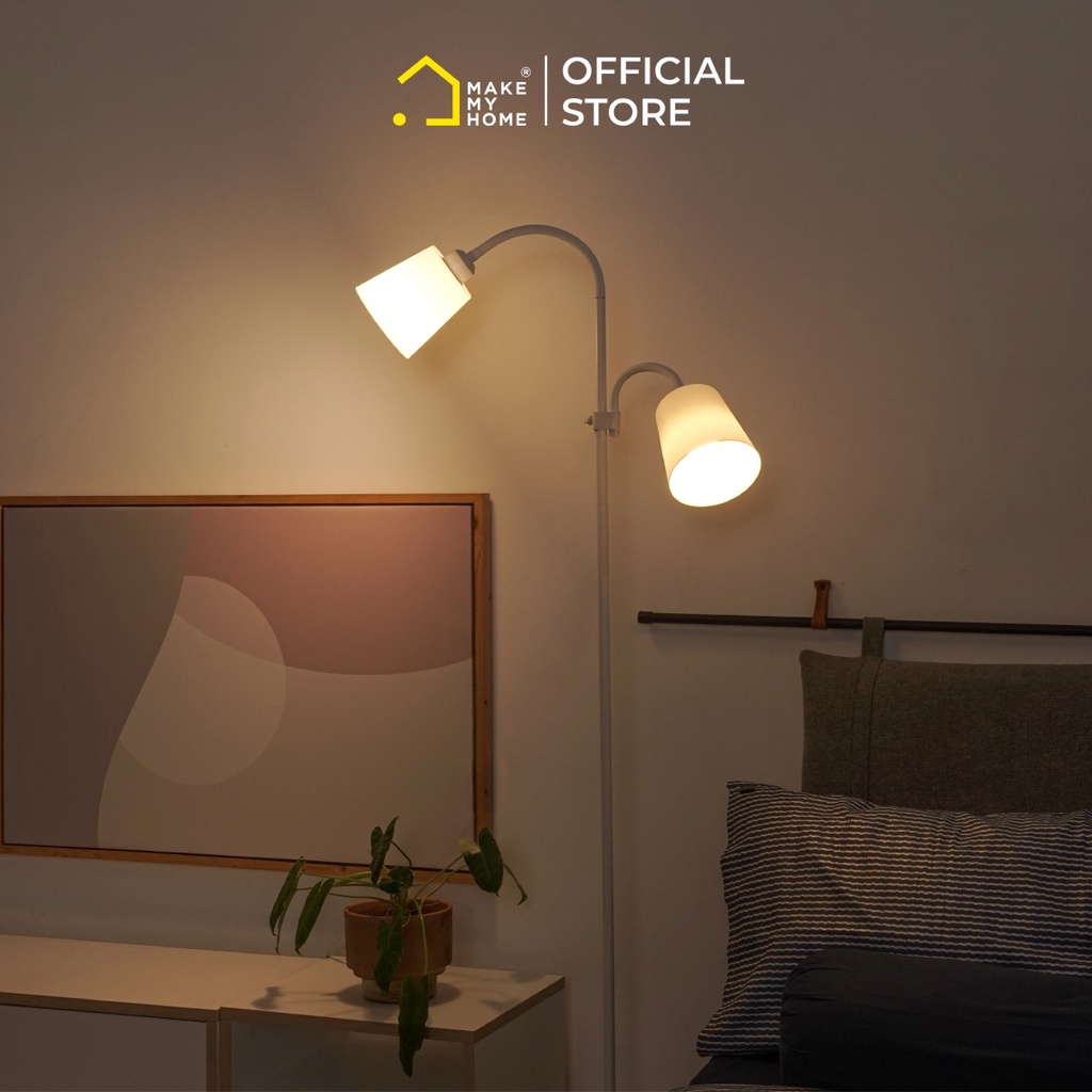 Đèn Sàn Đèn Cây Đứng Trang Trí Phòng Khách Phòng Ngủ Hiện Đại Tối Giản Độc Đáo Make My Home LOGLY