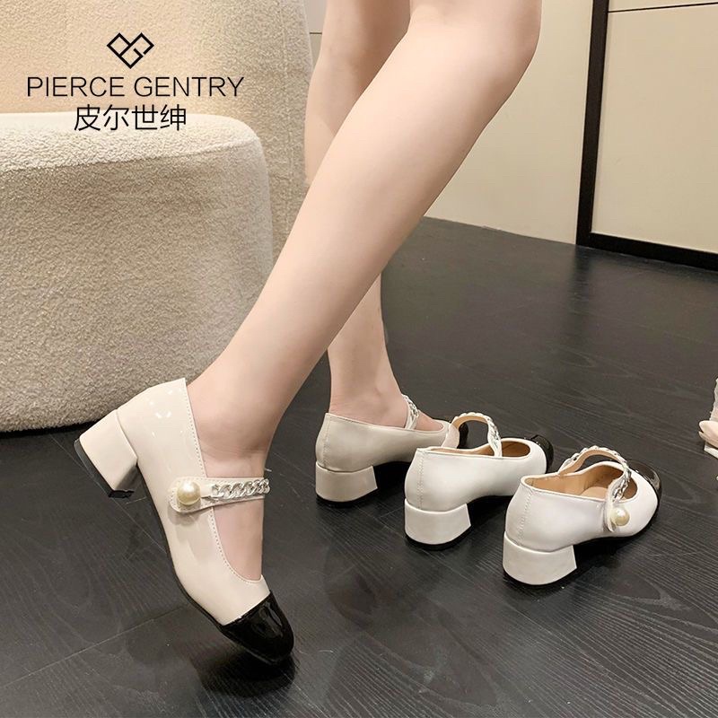 Giày tiểu thư quai dán xích gót 3cm- oder 💕