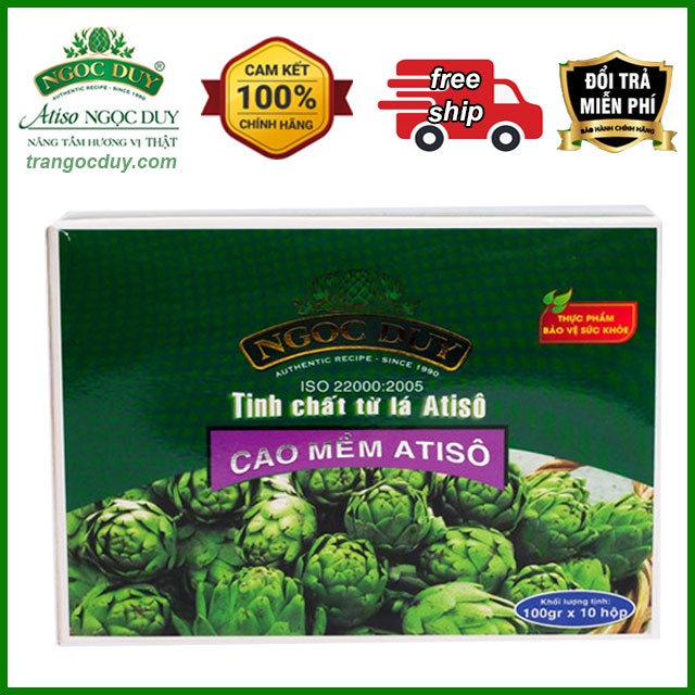 Cao mềm Atiso Ngọc Duy không đường 1kg