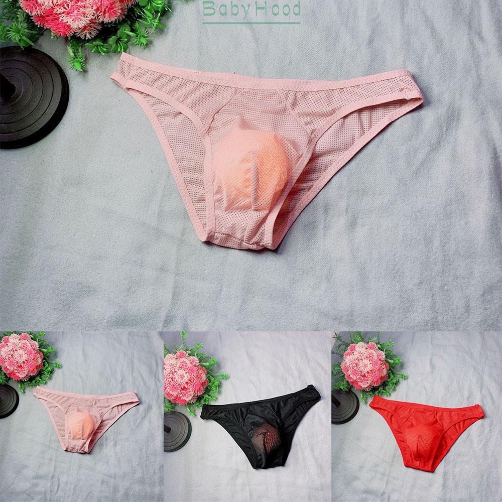 Quần lót nam lưới xuyên thấu cạp thấp quyến rũ