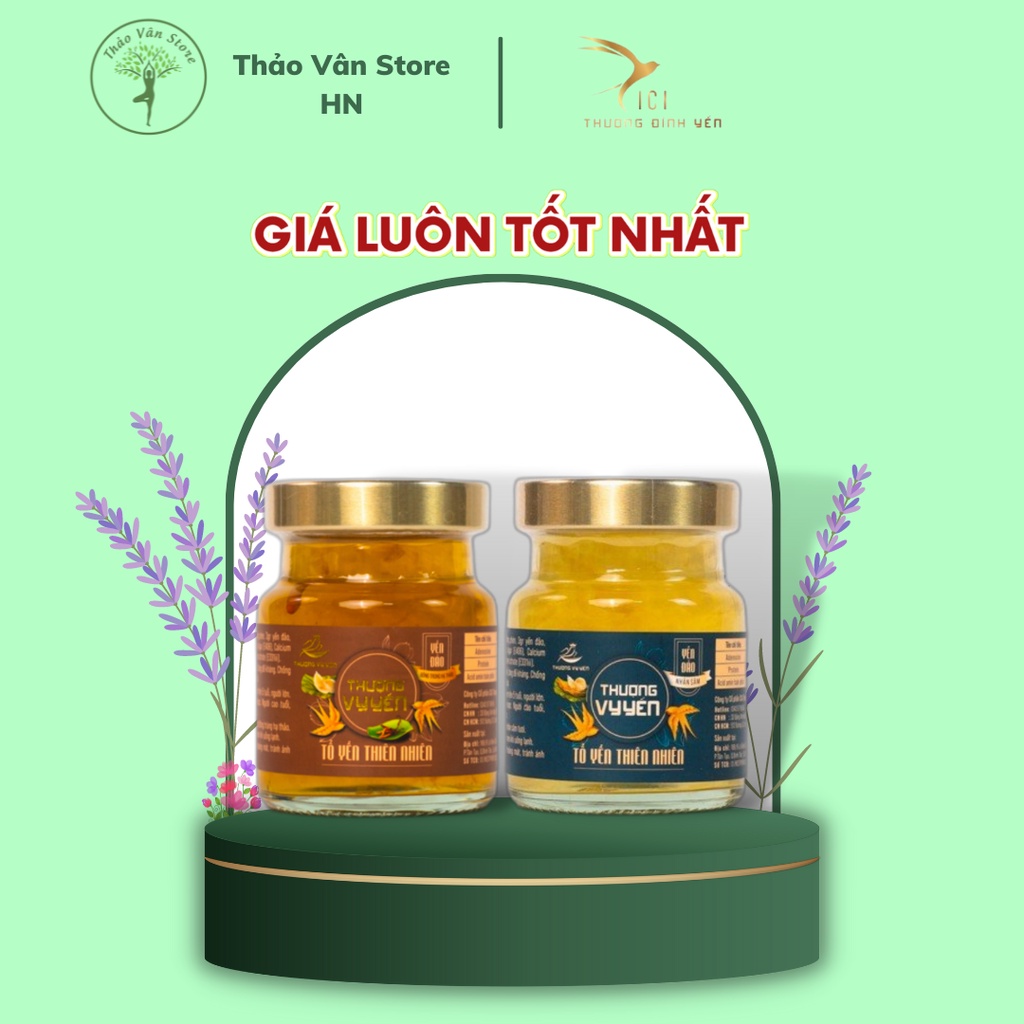 Tổ yến chưng sẵn Cici Thượng Đỉnh Yến - Thượng Vy Yến Đông Trùng Hạ Thảo/ Nhân Sâm