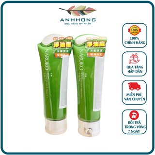 Sữa rửa mặt dạng bùn tràm trà naruko tea tree purifying clay mask & cleanser 120g