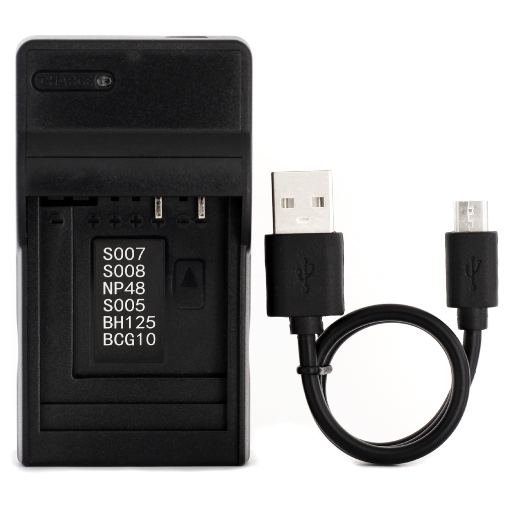 Bộ Sạc USB CGA-S007 Cho Panasonic DMC-TZ11, DMC-TZ15, DMC-TZ4, DMC-TZ5, Lumix DMC-TZ1, Lumix DMC-TZ2, Lumix DMC-TZ3, Lumix DMC-TZ4K, Lumix DMC-TZ4S, Lumix DMC-TZ2, Lumix DMC-T