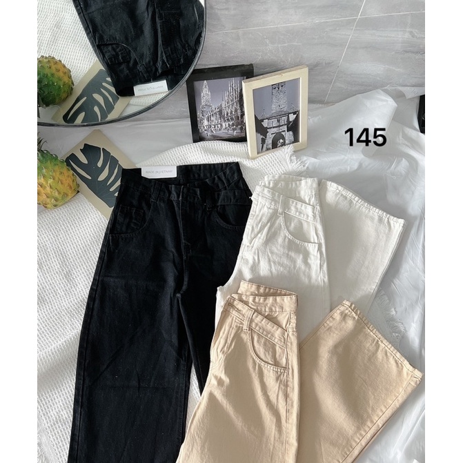 Quần baggy kaki lưng kiểu có 3 màu #145